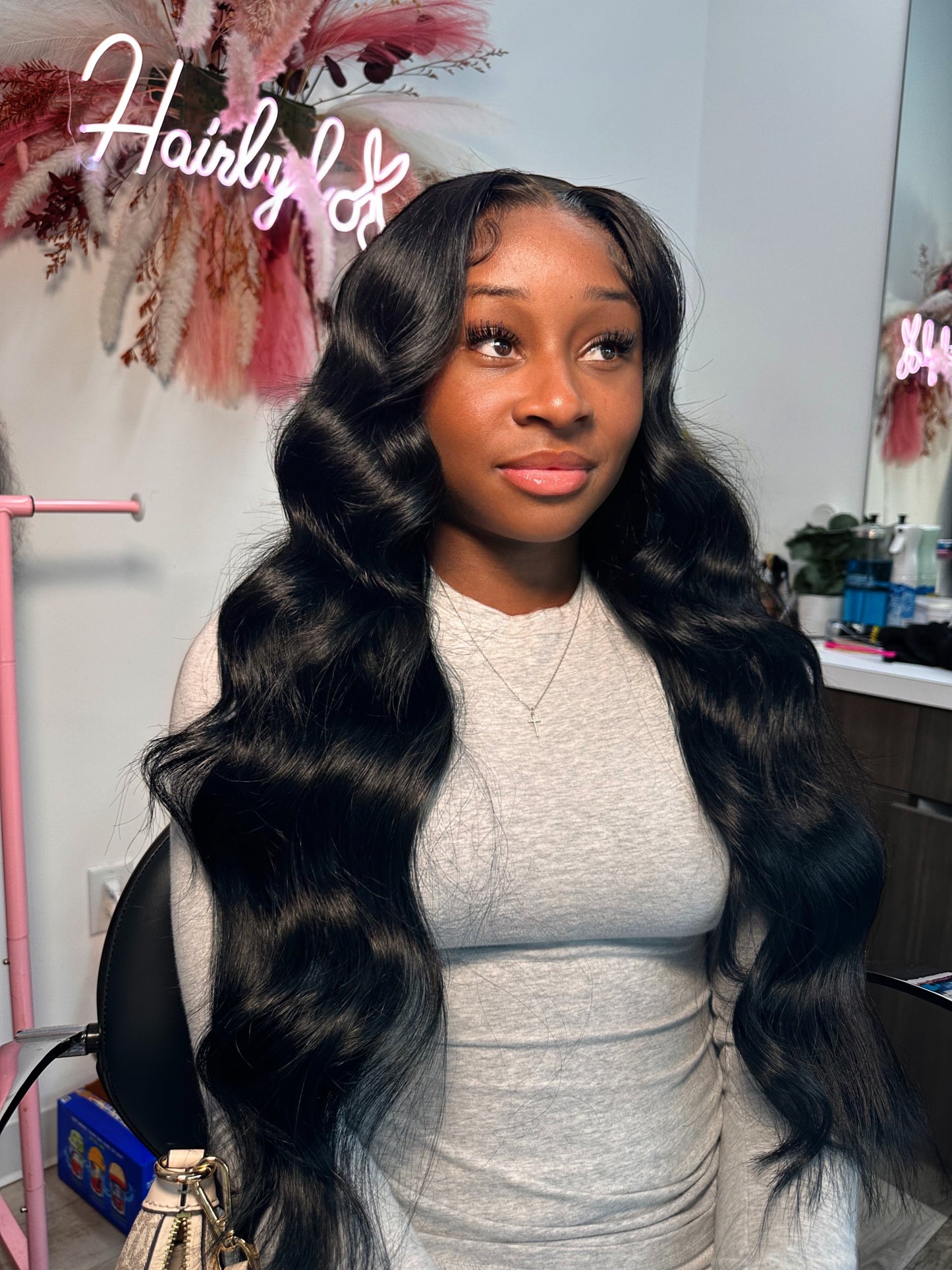 5x5 HD Closure Wig Bangin Body Wave