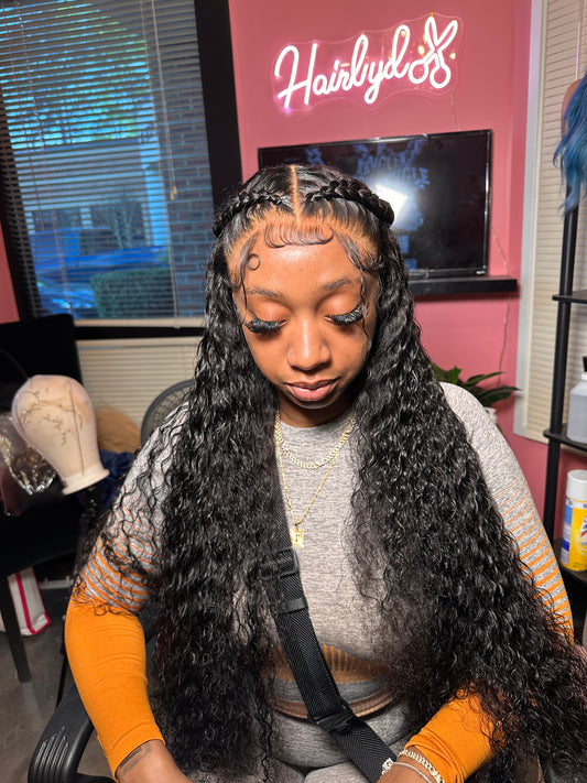 13x4 HD Frontal Wig Cute & Curly